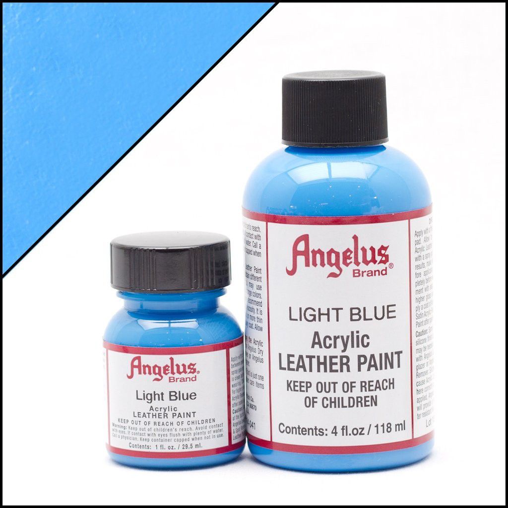 Angelus Acrylic Leather Paint-4oz.-Light Blue