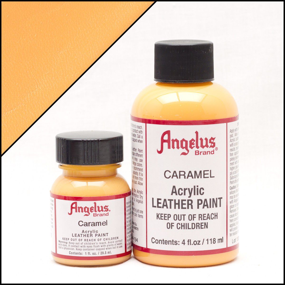 Angelus® Acrylic Leather Paint, 4 oz., Caramel 