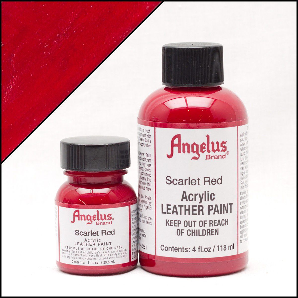 ANGELUS BRAND ACRYLIC LEATHER PAINT WATERPROOF VARIETY OF COLORS 1 fl.oz